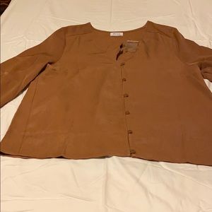 Light brown blouse
